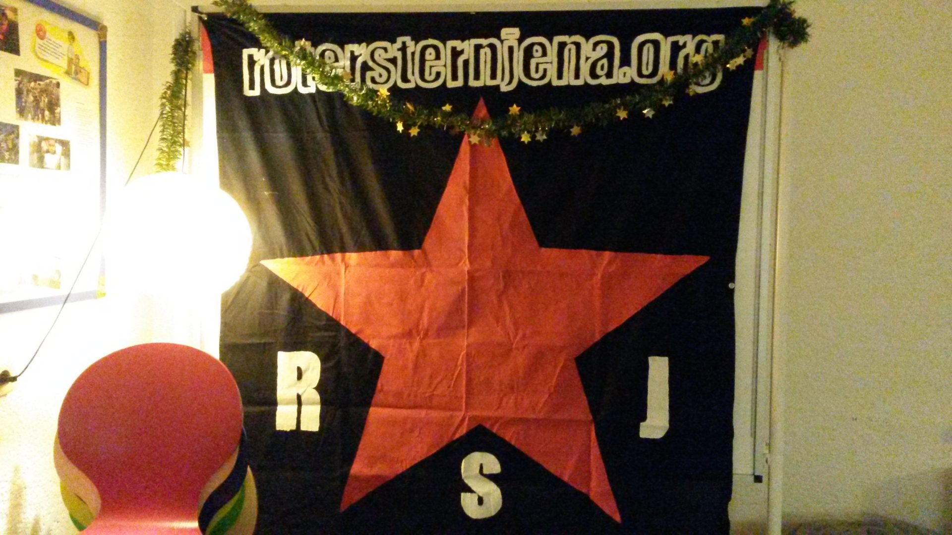 Weihnachtsfeier und Wünsche fürs Neue Jahr